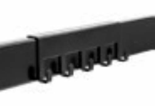 METALINEA - MPH40 - SET 5 GANCI NERO OPACO