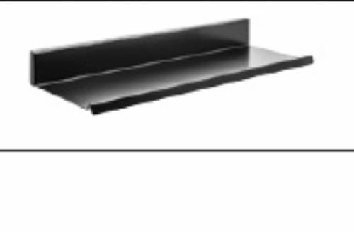 MENSOLA 45 CM INOX AISI 304  Misure (LxPxH) 45x16,6x5 cm      ATTENZIONE IMMAGINE CAMPIONE NERO