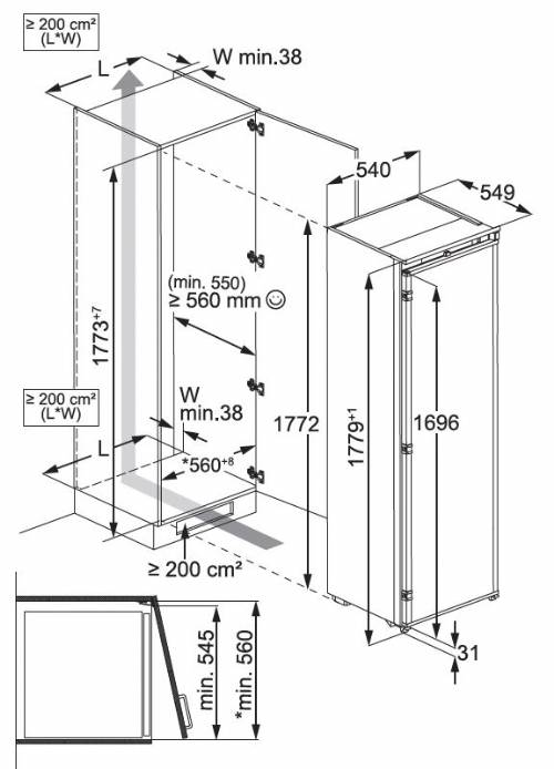Congelatore armadio Serie 7000 No Frost