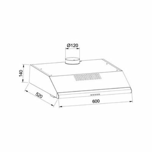 Glem Gas GHC631IX Cappa