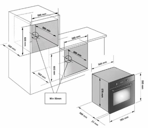 MONDIN FM61PE09DOO FORNI 60