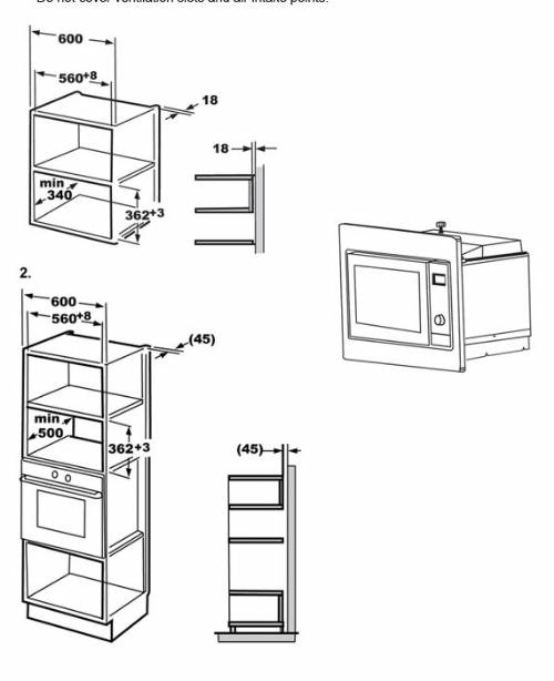 Hoover HO38FMW7NB Microonde