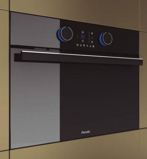 Forno multifunzione 45 cm  Capacità 44 lt  14 Funzioni  1 guida estraibile  3 altezze di cottura