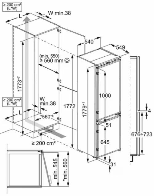 Electrolux KNT6MD18S3 Frigorifero