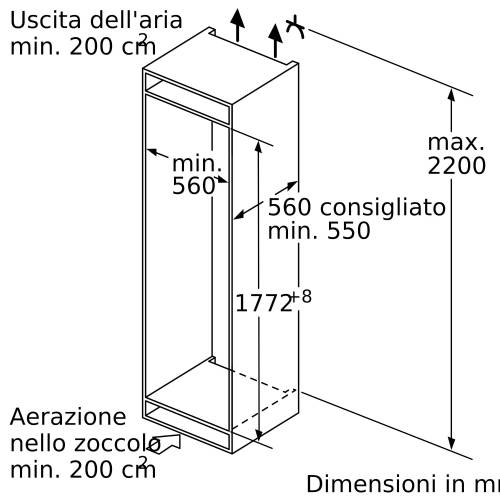 Siemens GI81NVEE0 congelatore