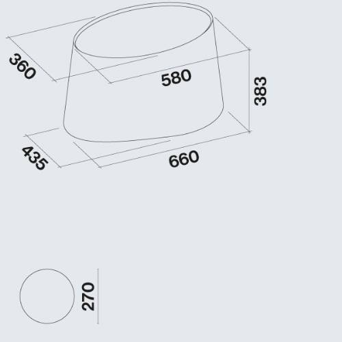 Falmec MARE E.ION cappa a isola nera
