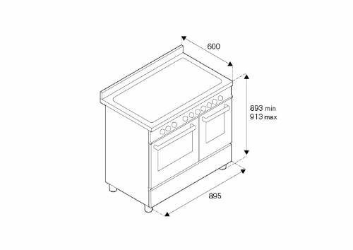 Bertazzoni PRO96L2EXT cucina