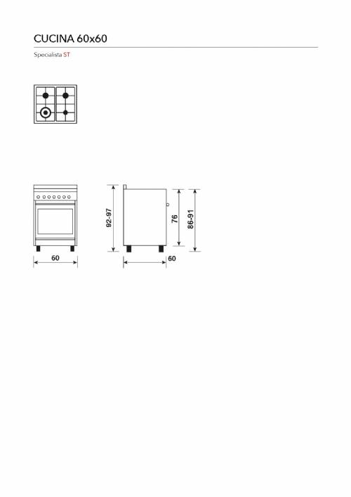 Glem Gas ST664VI cucina