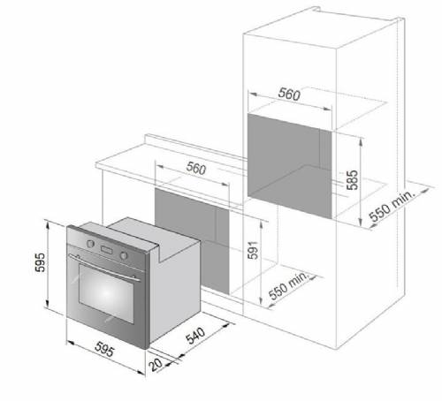 De Longhi SLM 7 PPP ED forno