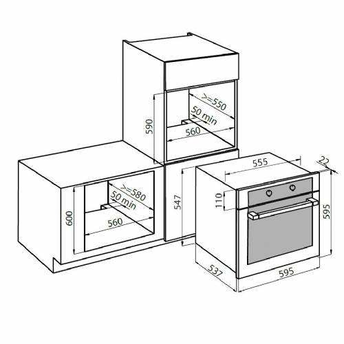 Foster 7141 044 forno