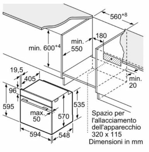 Siemens HB578A0S6 forno