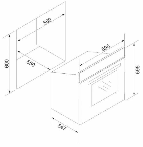 Silverline B06504B02 forno