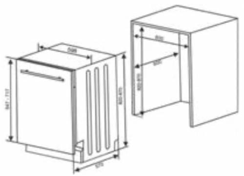 Mondin MLAI6S0 Lavastoviglie