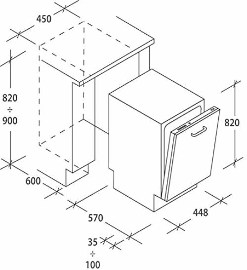 Candy CDIH 1L949 lavastoviglie