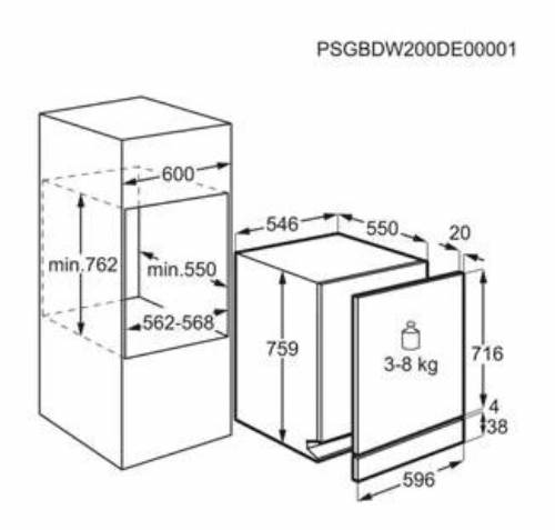 AEG FSE63307P lavastoviglie
