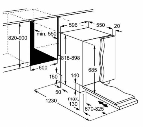 AEG FSK76738P lavastoviglie