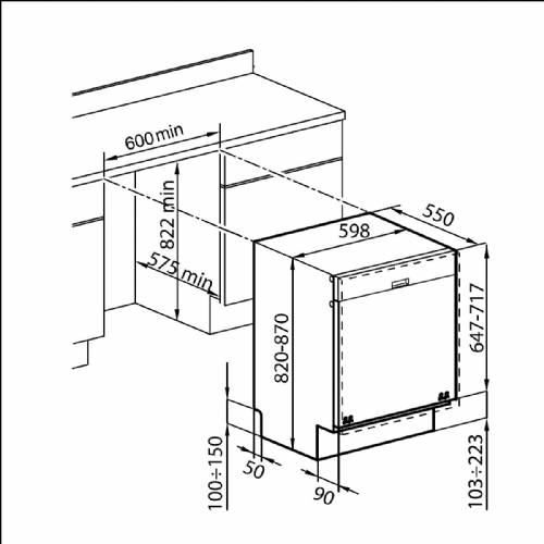 Foster 2950 002 lavastoviglie