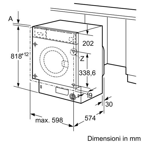 Bosch WIW28542EU lavatrice
