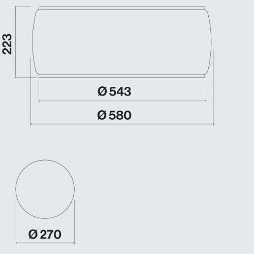 Falmec SOFFIO cappa a isola