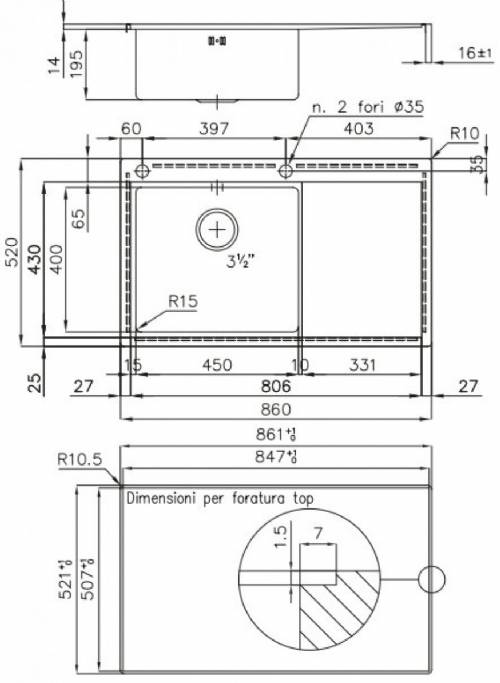 Foster 1250 052 lavello