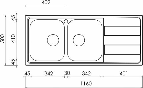 CM 015727DCSSP LEVANTE lavello