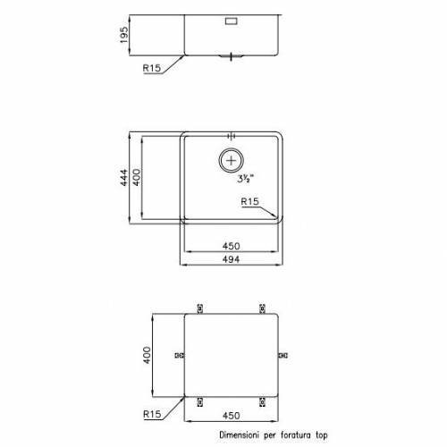 Foster 2154 850 lavello