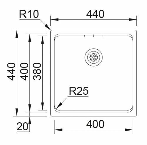 RODI G18U8EES0683A0 LAVELLI INOX