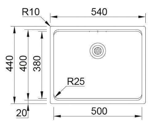 RODI G18U8EHS0683A0 LAVELLI INOX
