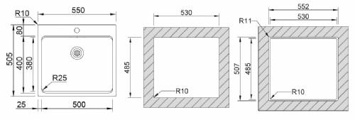 RODI G18U8LJS0883AC LAVELLI INOX