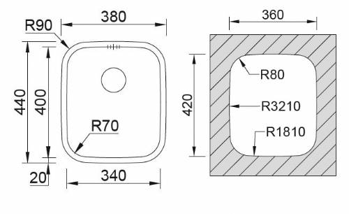 RODI G17G7AA10021A0 LAVELLI INOX