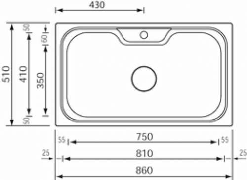 CM 011743XCSSP EUREKA lavello