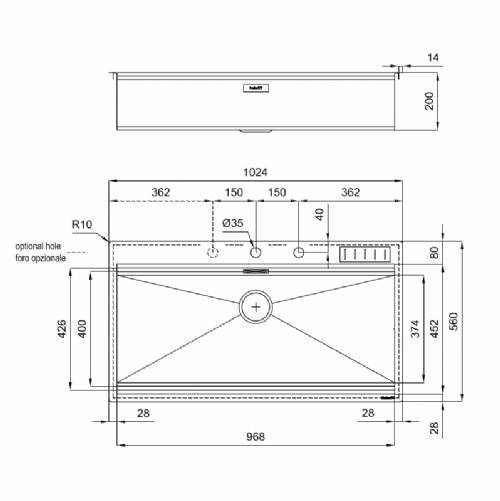 Foster 1017 055 lavello