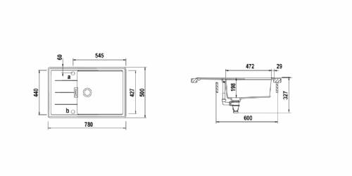 Schock TIAD100LS87 TIA D100LS lavello