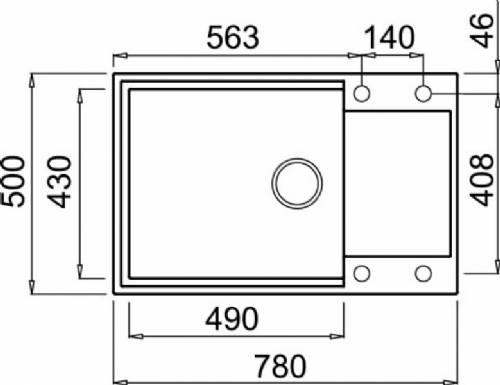Elleci LGY31040 EASY 310 lavello