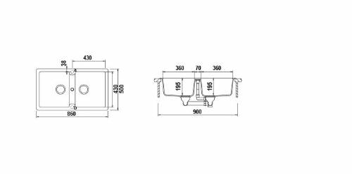 Schock PRIN200EAP01 PRIMUS N200E lavello