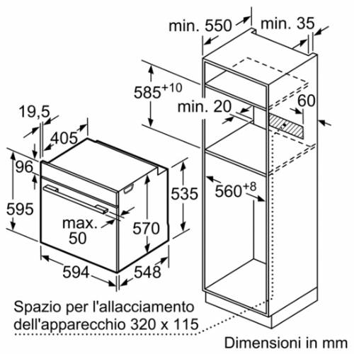 Siemens HB573ABR0 forno