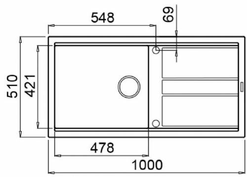 Elleci LGB48068 BEST 480 lavello
