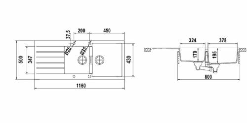 Schock SIGD200A89 SIGNUS D200A lavello