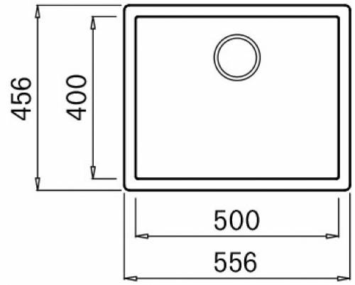 Elleci LKZ10586 ZEN 105 lavello