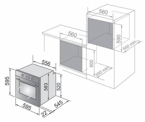 De Longhi CGV 9L AV forno
