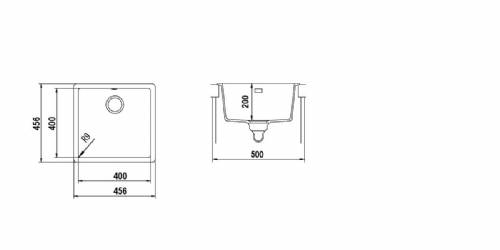 Schock GALN100A84 GALAXY N100 lavello