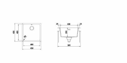 Schock BYKN100A16 BROOKLYN N100 lavello
