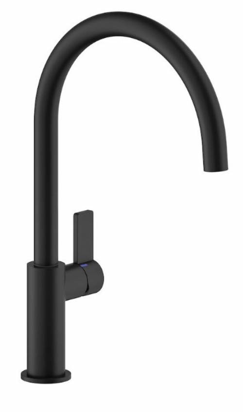 Miscelatore Monocomando Nero Opaco