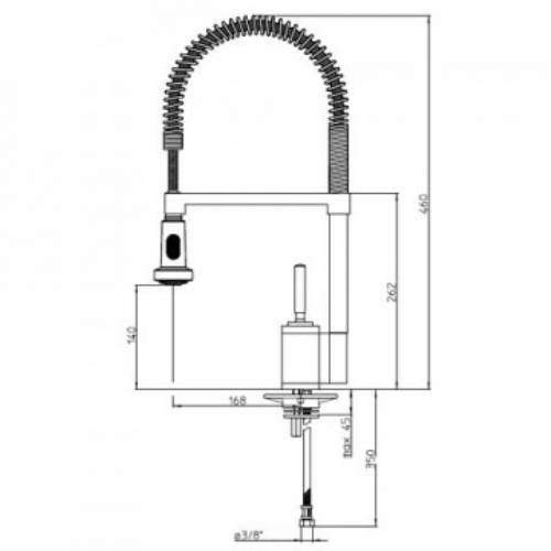 Nobili OZ45300/3CR miscelatore