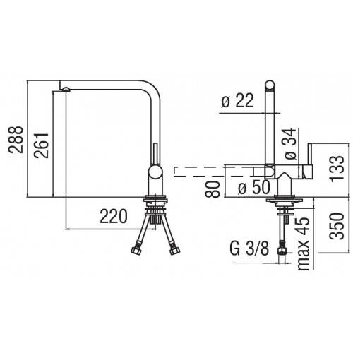 Nobili AQ93114CR miscelatore