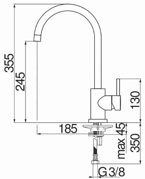 Nobili LV00133CR miscelatore