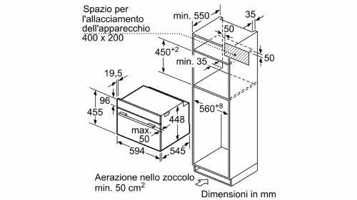 Siemens CP565AGS0 forno
