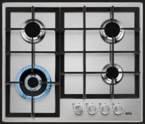 Aeg HGB64420SM Piano cottura