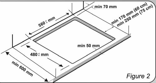 Hoover HVG7WL4WC5B Piano cottura