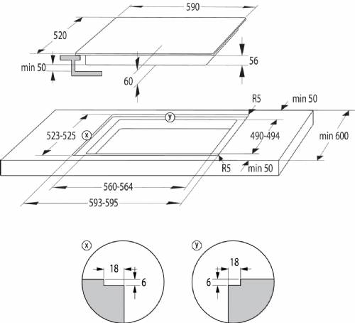 Piano Induzione - HI6401BSCE